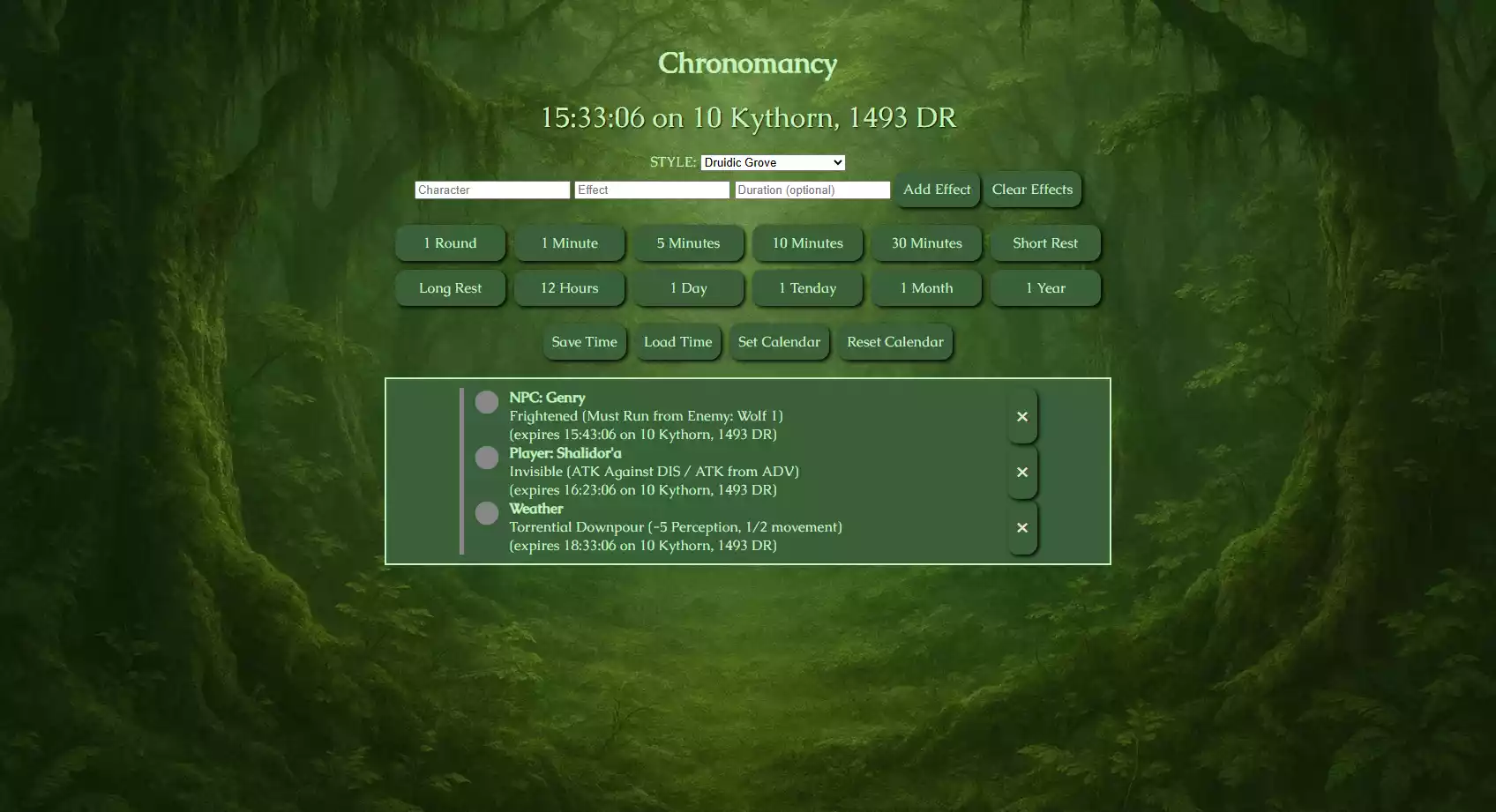 Chronomancy: A Smarter Way to Track Time in Your Dungeons & Dragons Campaign
