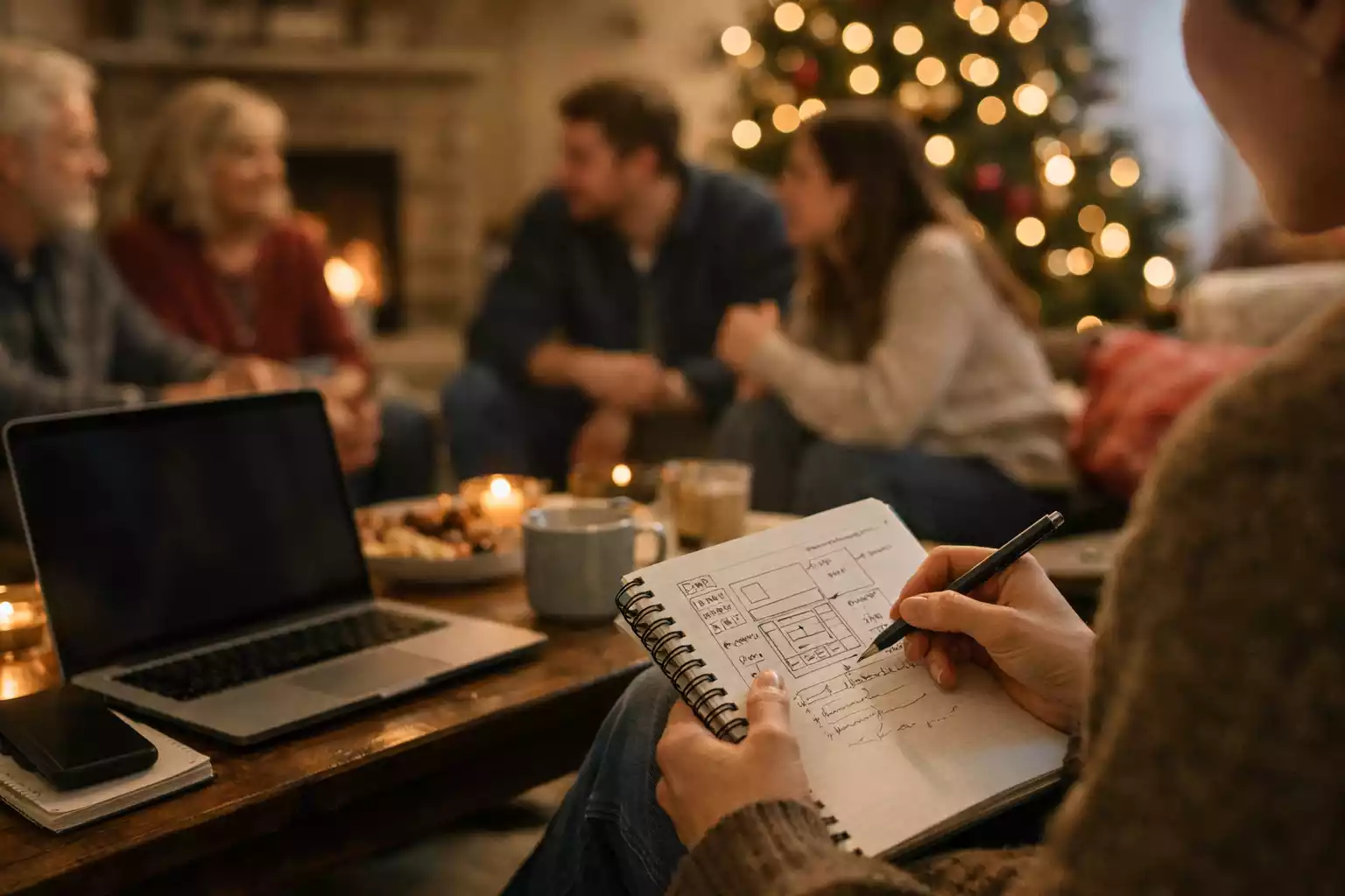 Christmas, Creativity, and the Problems We Carry Home