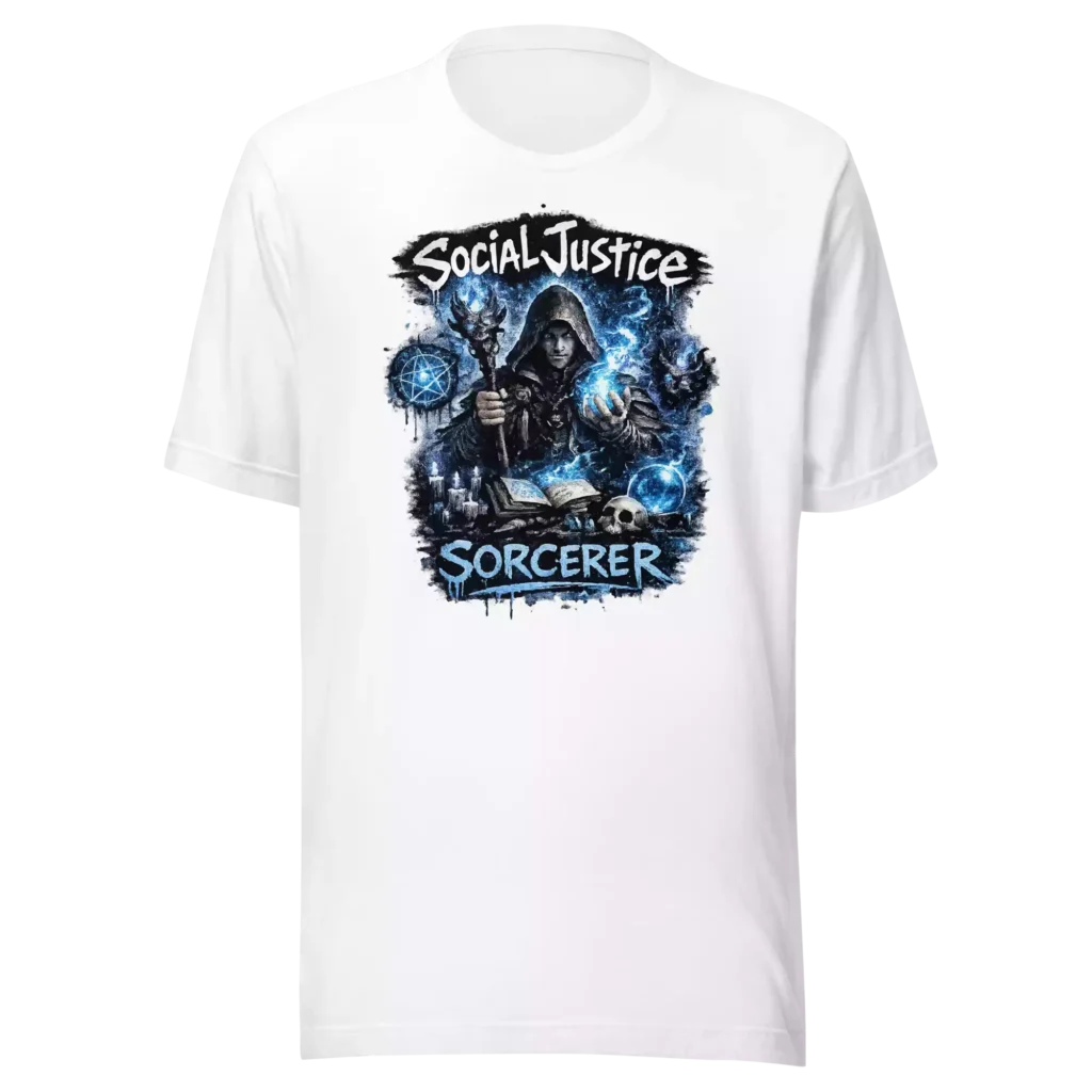 Sj sorcerer staple t shirt white front 697b804040136
