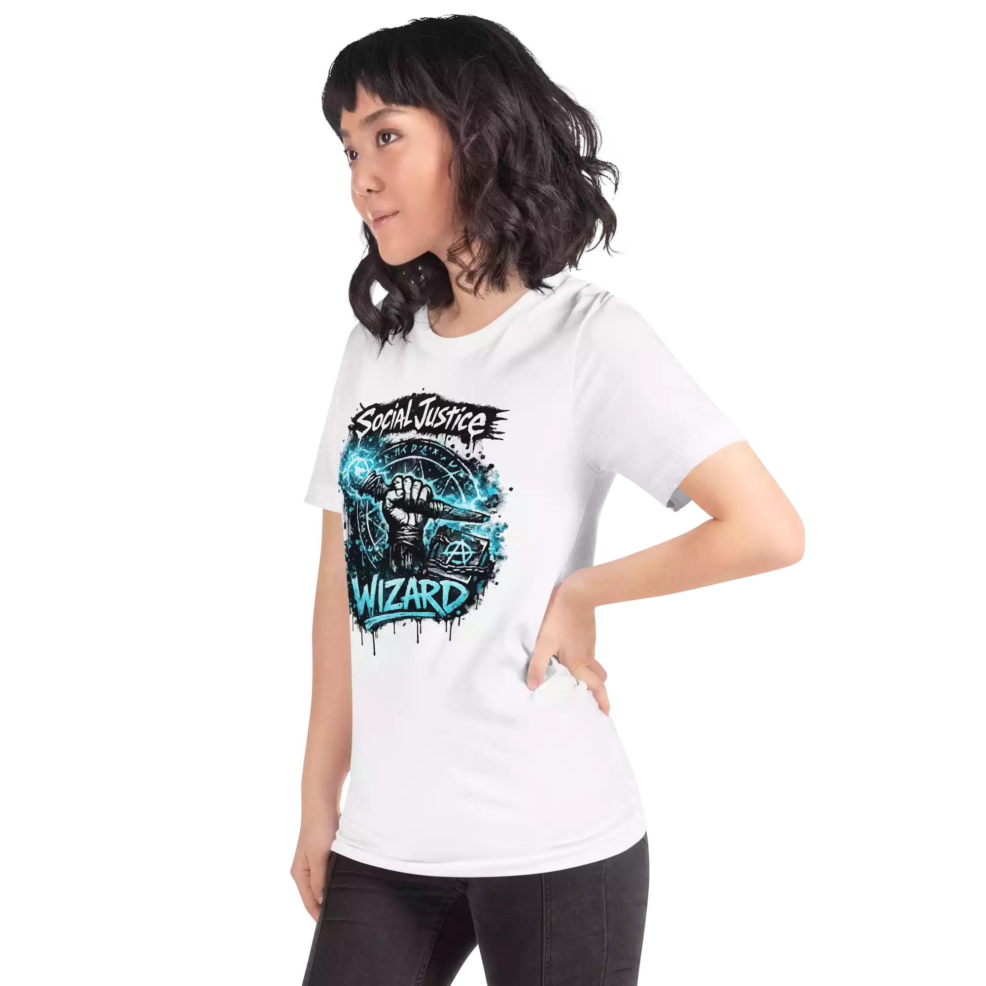 Sj wizard staple t shirt white left front 697b70de40af1