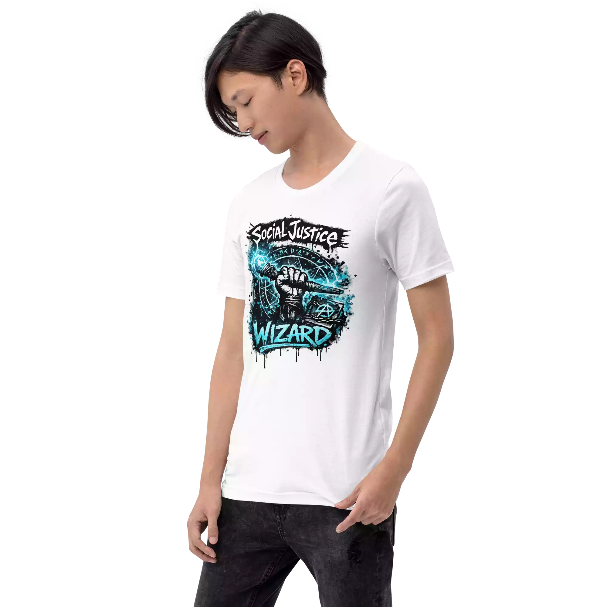 Sj wizard staple t shirt white left front 697b70de41815